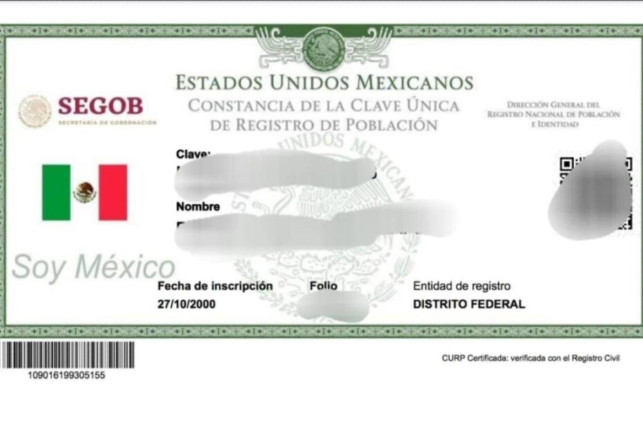 Como Sacar CURP in Línea